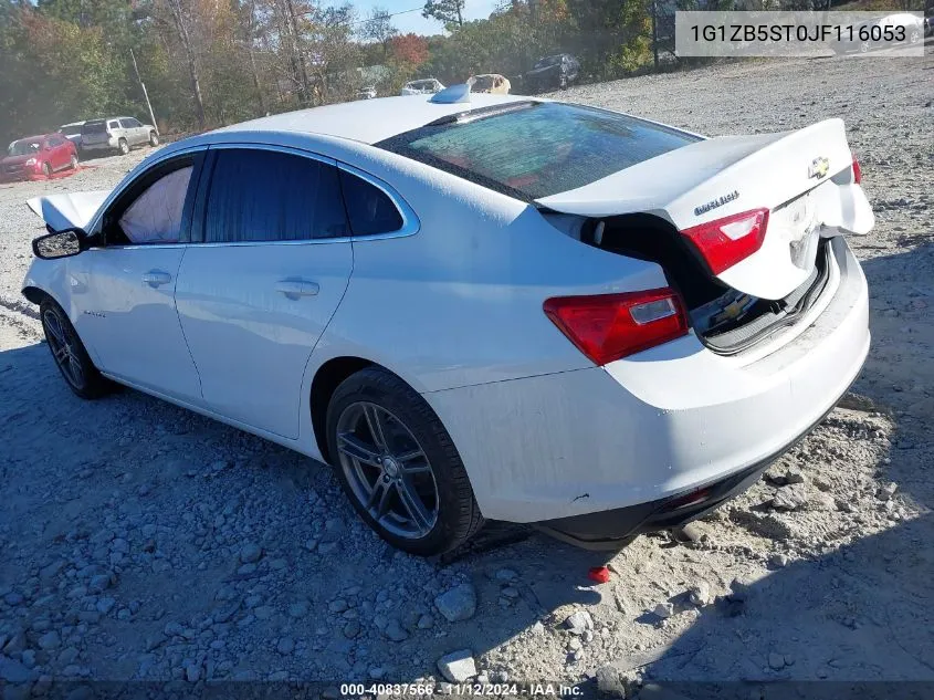 2018 Chevrolet Malibu 1Ls VIN: 1G1ZB5ST0JF116053 Lot: 40837566