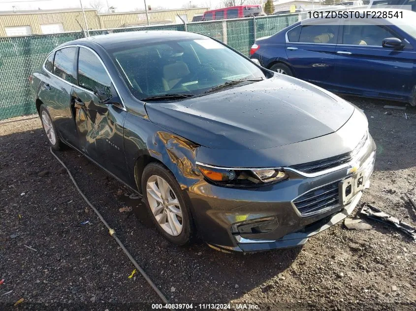 2018 Chevrolet Malibu Lt VIN: 1G1ZD5ST0JF228541 Lot: 40839704