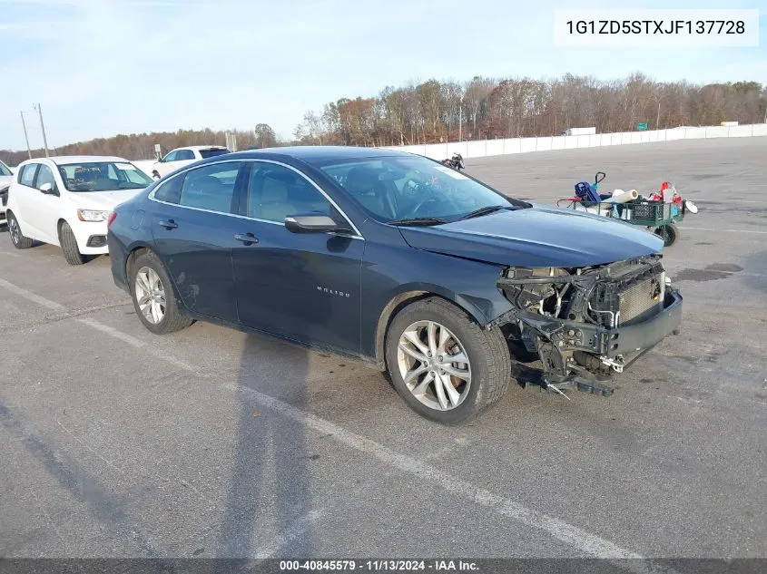 1G1ZD5STXJF137728 2018 Chevrolet Malibu Lt