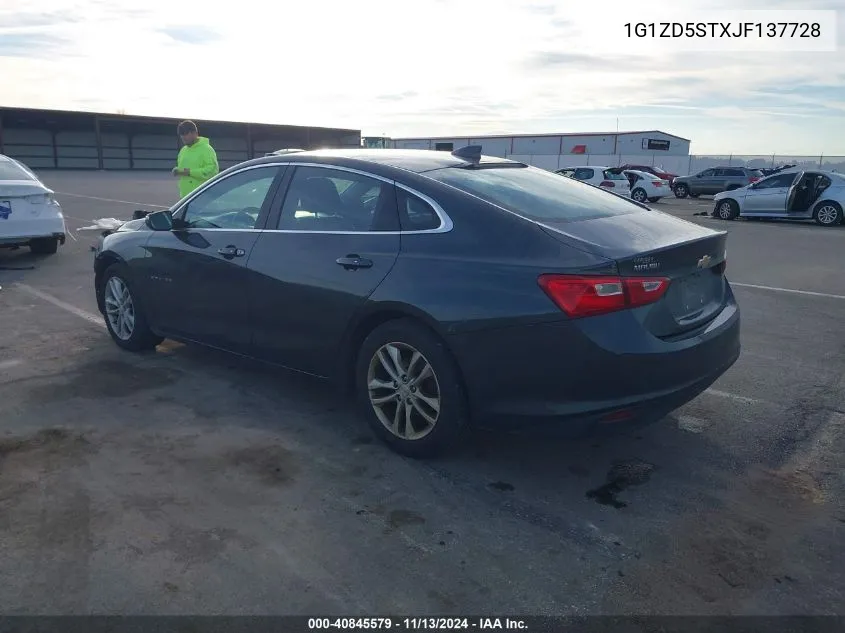 1G1ZD5STXJF137728 2018 Chevrolet Malibu Lt