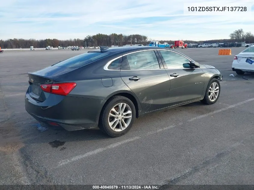 1G1ZD5STXJF137728 2018 Chevrolet Malibu Lt