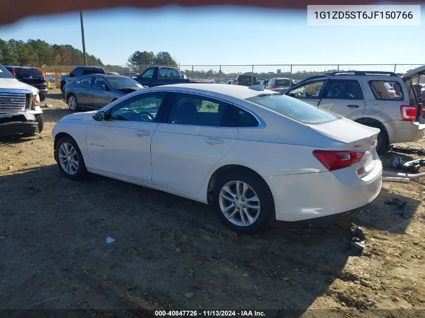 2018 Chevrolet Malibu Lt VIN: 1G1ZD5ST6JF150766 Lot: 40847726