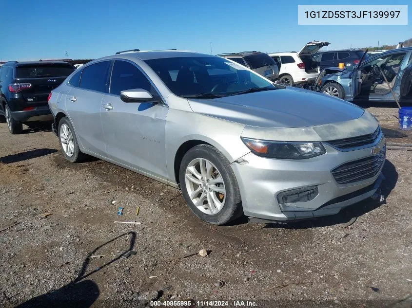 2018 Chevrolet Malibu Lt VIN: 1G1ZD5ST3JF139997 Lot: 40855995