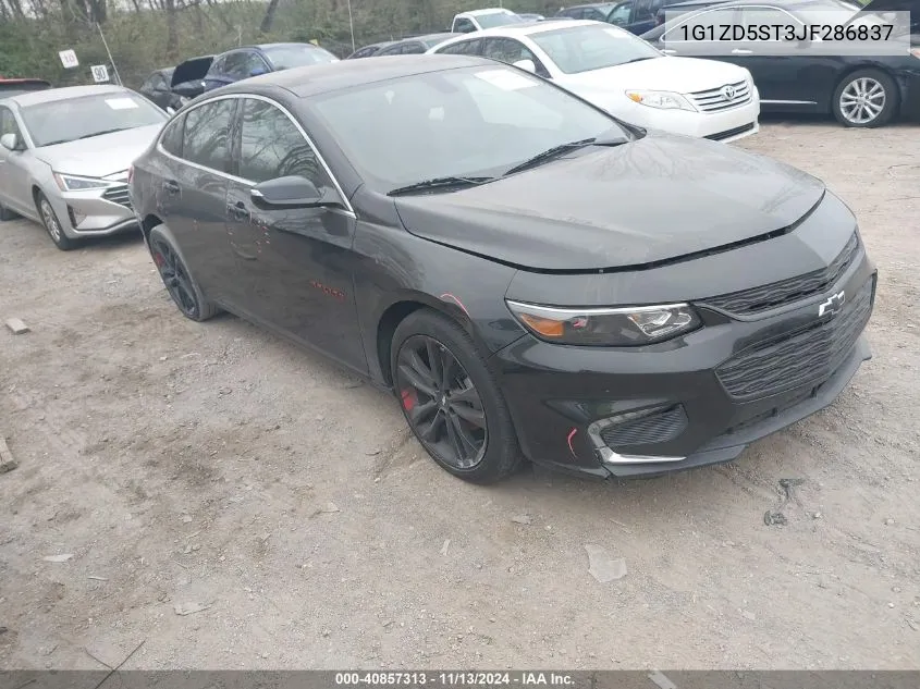 2018 Chevrolet Malibu Lt VIN: 1G1ZD5ST3JF286837 Lot: 40857313