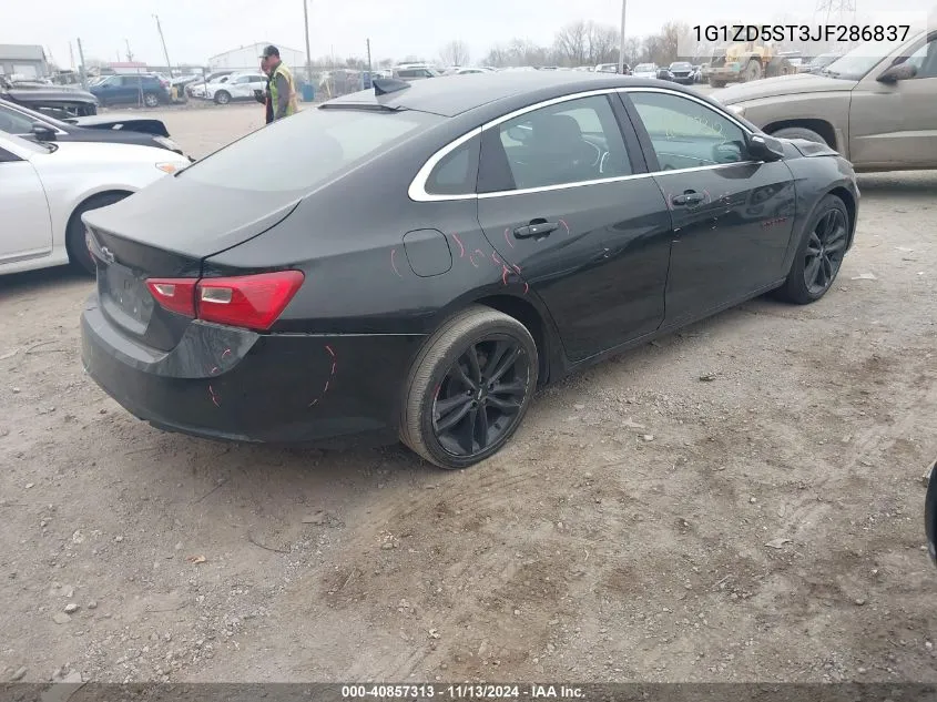 2018 Chevrolet Malibu Lt VIN: 1G1ZD5ST3JF286837 Lot: 40857313