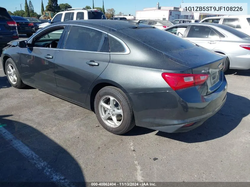 2018 Chevrolet Malibu 1Ls VIN: 1G1ZB5ST9JF108226 Lot: 40862404