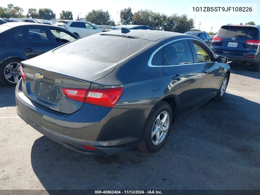 2018 Chevrolet Malibu 1Ls VIN: 1G1ZB5ST9JF108226 Lot: 40862404