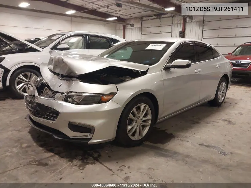 2018 Chevrolet Malibu Lt VIN: 1G1ZD5ST9JF261411 Lot: 40864680