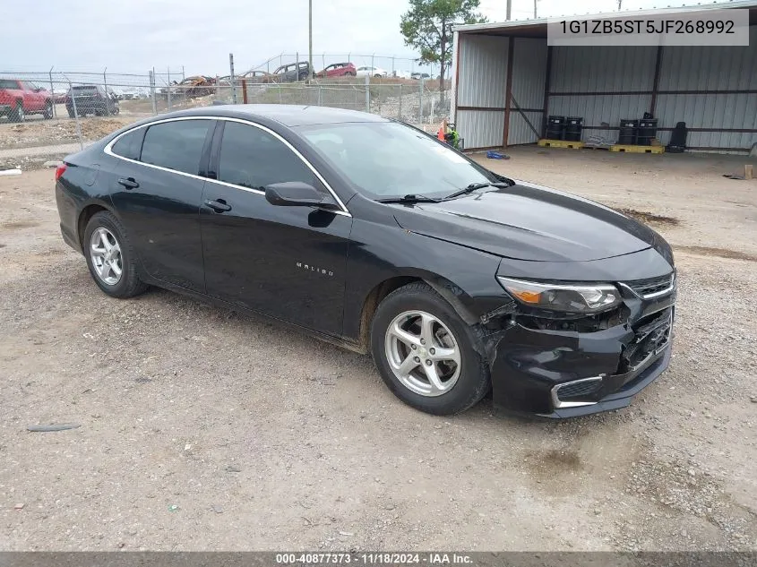 2018 Chevrolet Malibu 1Ls VIN: 1G1ZB5ST5JF268992 Lot: 40877373