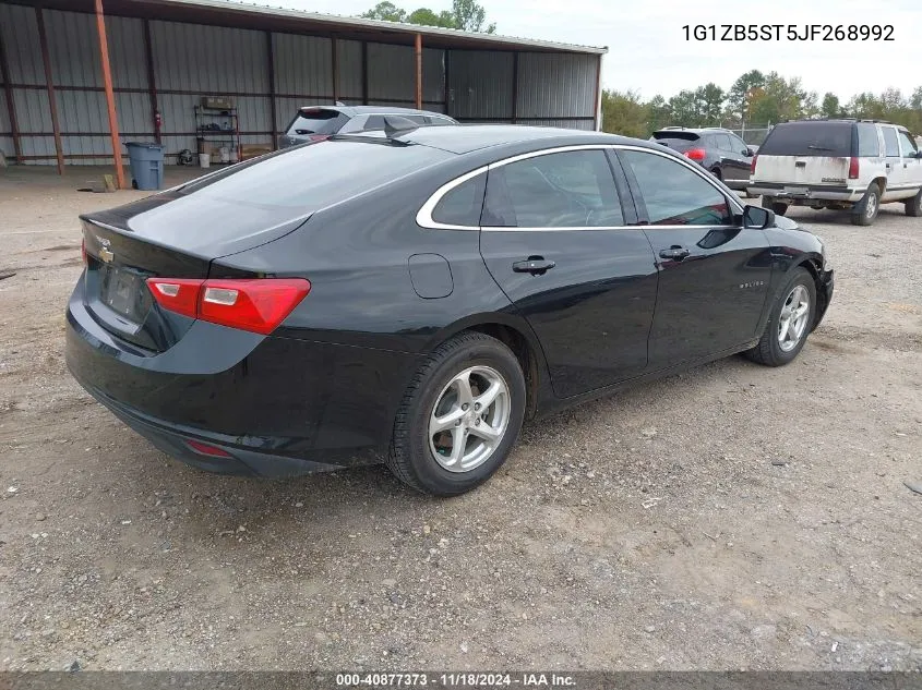 2018 Chevrolet Malibu 1Ls VIN: 1G1ZB5ST5JF268992 Lot: 40877373