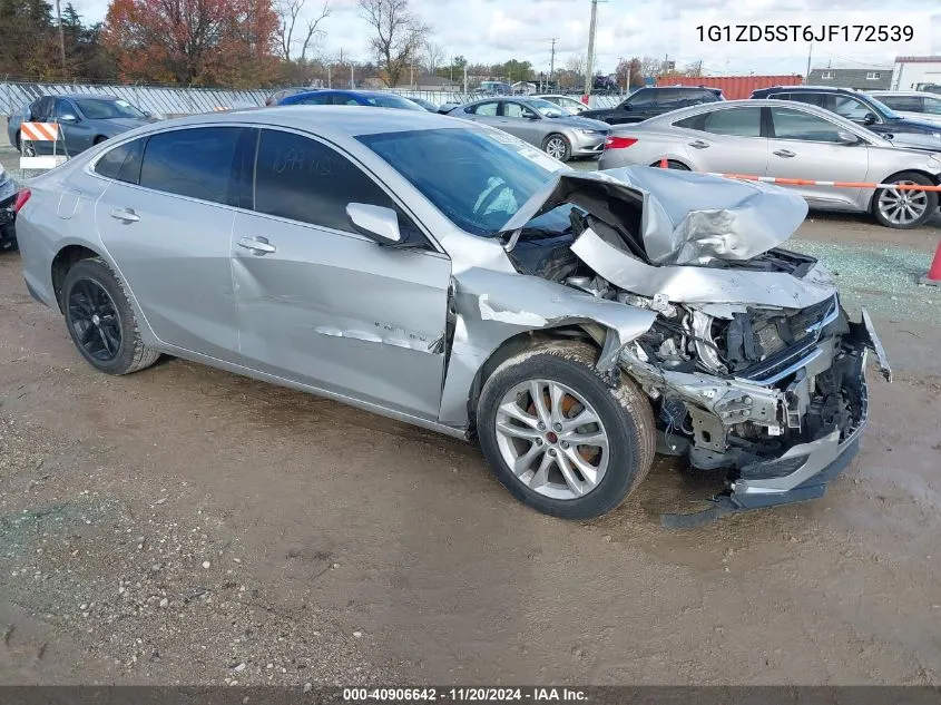 2018 Chevrolet Malibu Lt VIN: 1G1ZD5ST6JF172539 Lot: 40906642