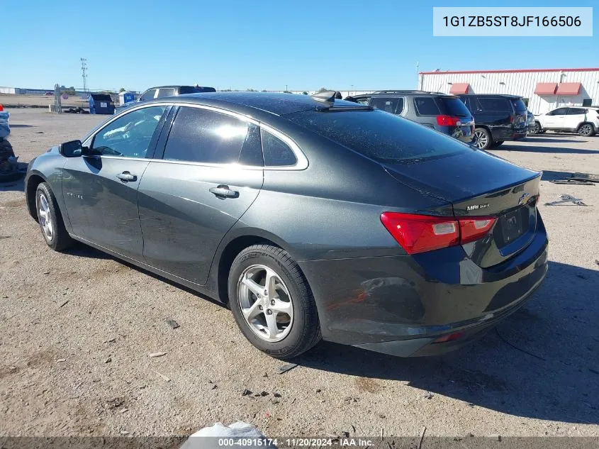 2018 Chevrolet Malibu 1Ls VIN: 1G1ZB5ST8JF166506 Lot: 40915174