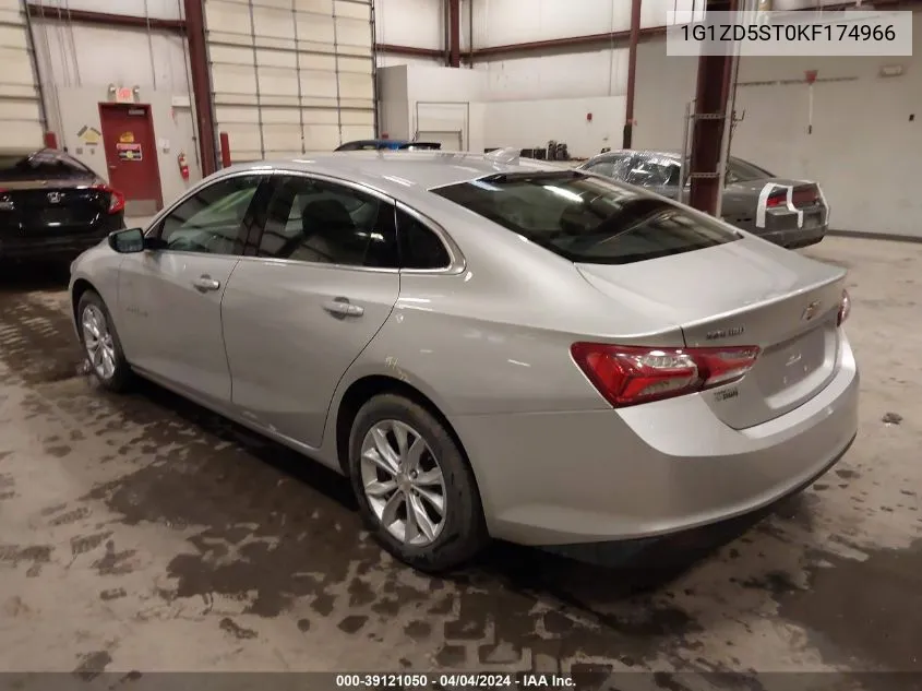 1G1ZD5ST0KF174966 2019 Chevrolet Malibu Lt