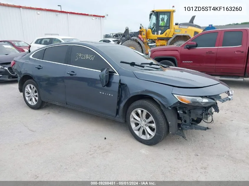 1G1ZD5ST4KF163260 2019 Chevrolet Malibu Lt