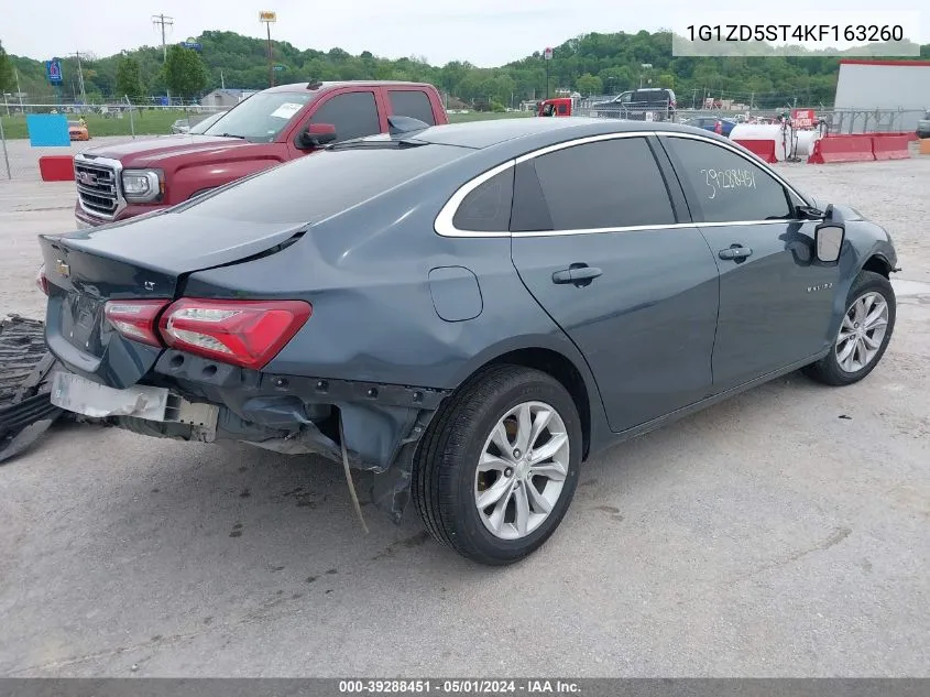 1G1ZD5ST4KF163260 2019 Chevrolet Malibu Lt