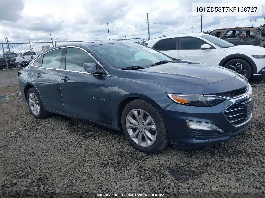 1G1ZD5ST7KF168727 2019 Chevrolet Malibu Lt