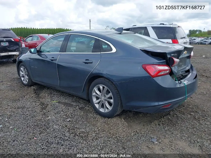 1G1ZD5ST7KF168727 2019 Chevrolet Malibu Lt