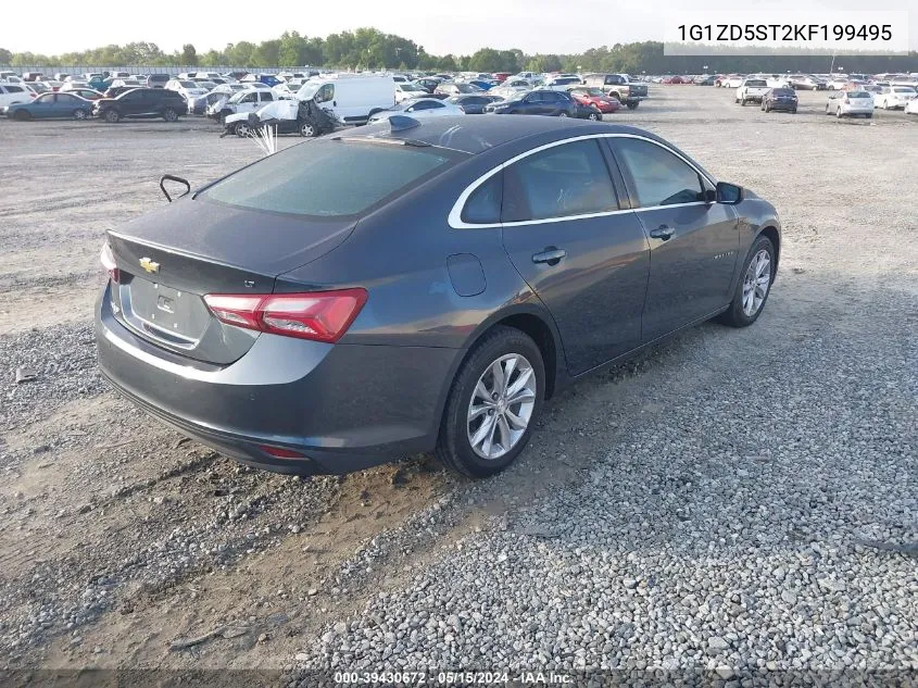 2019 Chevrolet Malibu Lt VIN: 1G1ZD5ST2KF199495 Lot: 39430672