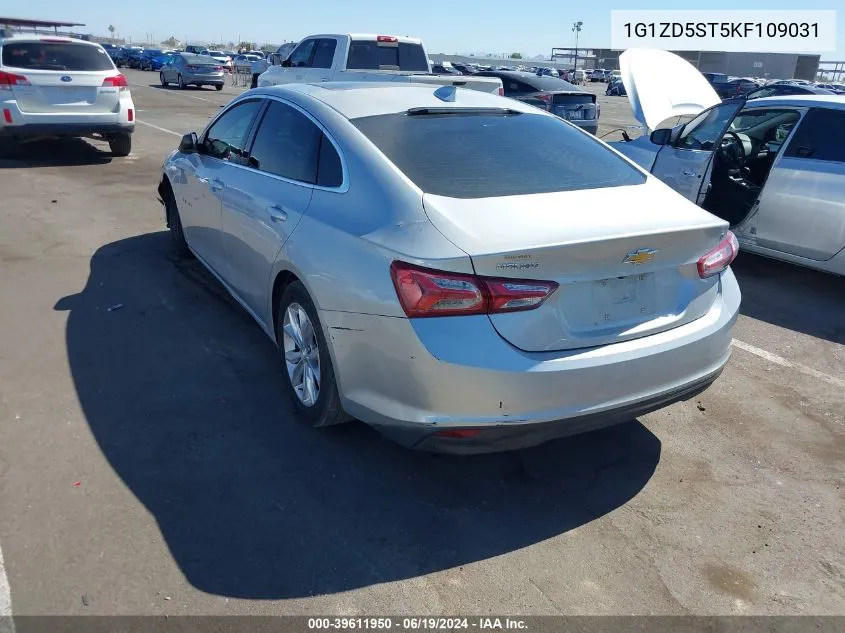 1G1ZD5ST5KF109031 2019 Chevrolet Malibu Lt