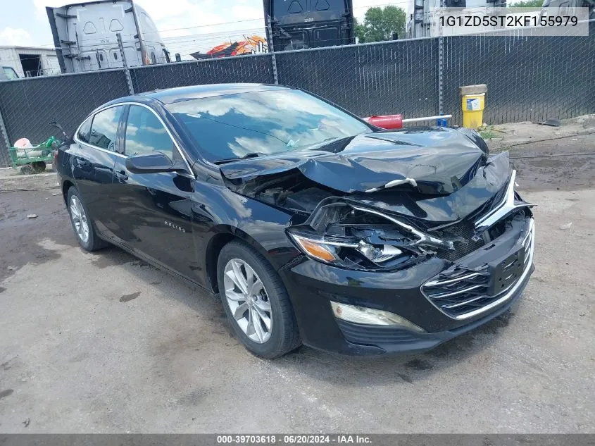 1G1ZD5ST2KF155979 2019 Chevrolet Malibu Lt