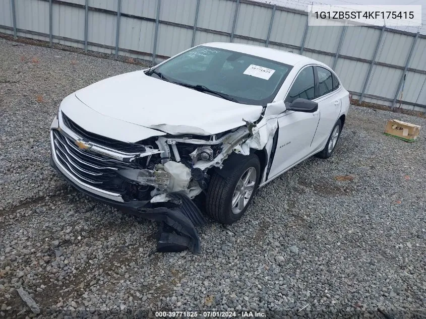 1G1ZB5ST4KF175415 2019 Chevrolet Malibu 1Ls