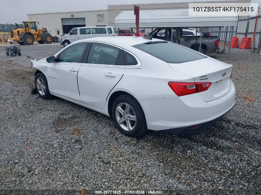 1G1ZB5ST4KF175415 2019 Chevrolet Malibu 1Ls