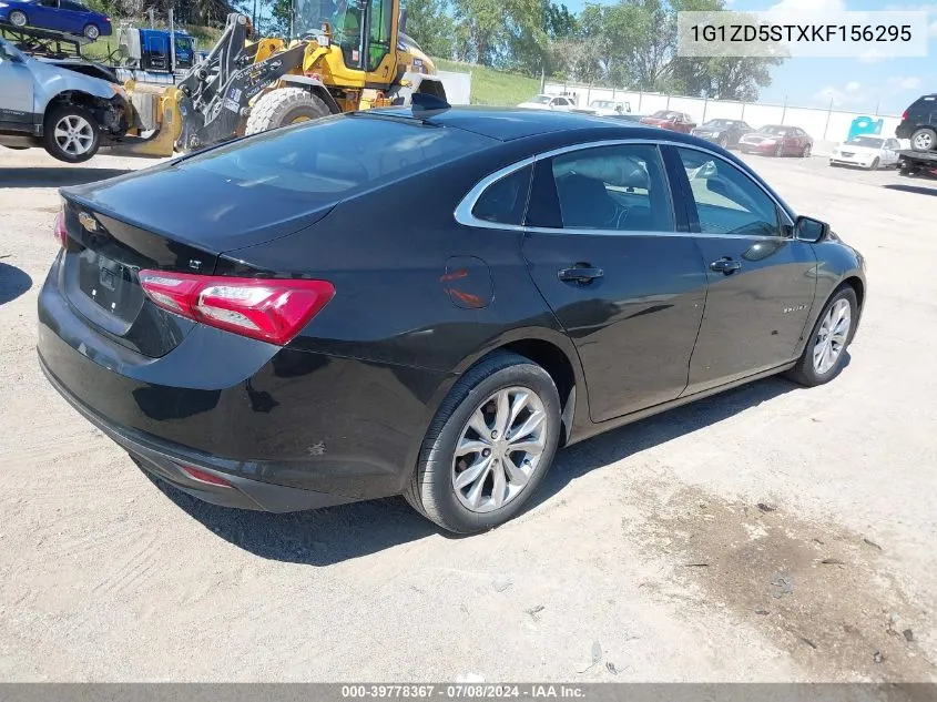 2019 Chevrolet Malibu Lt VIN: 1G1ZD5STXKF156295 Lot: 39778367