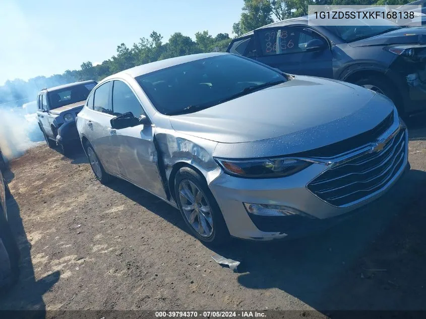 1G1ZD5STXKF168138 2019 Chevrolet Malibu Lt