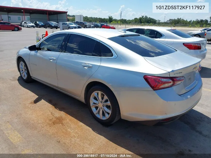 1G1ZD5ST2KF117927 2019 Chevrolet Malibu Lt