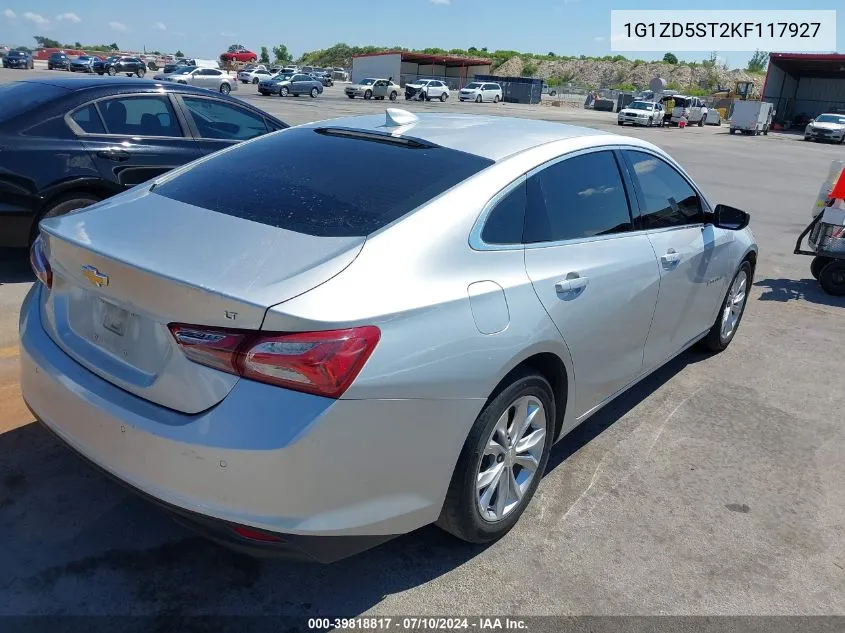 1G1ZD5ST2KF117927 2019 Chevrolet Malibu Lt