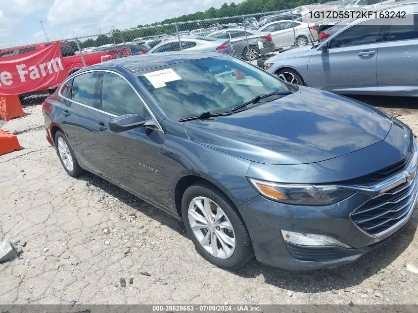 2019 Chevrolet Malibu Lt VIN: 1G1ZD5ST2KF163242 Lot: 39829653