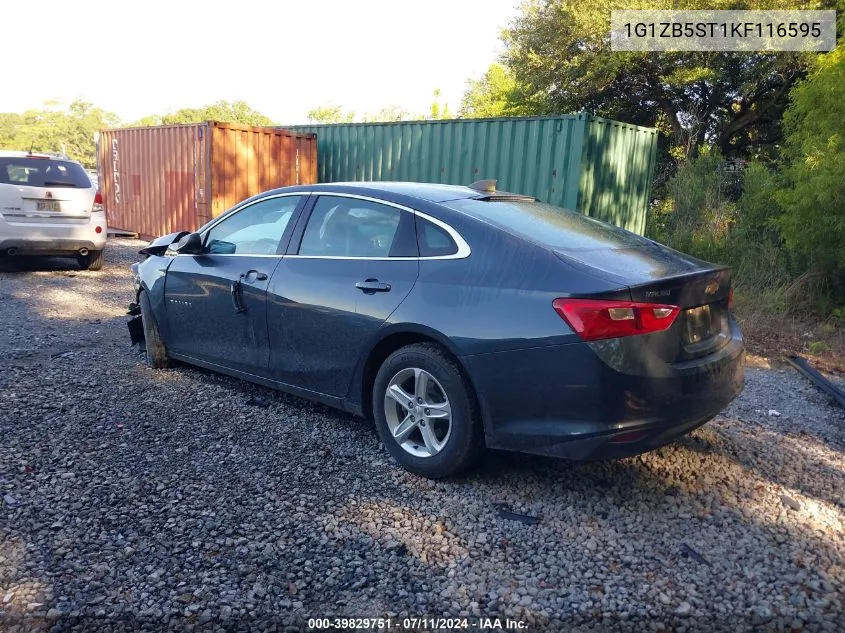 2019 Chevrolet Malibu 1Ls VIN: 1G1ZB5ST1KF116595 Lot: 39829751