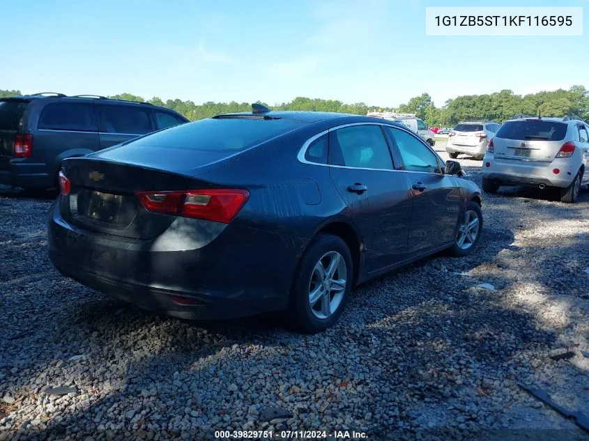 1G1ZB5ST1KF116595 2019 Chevrolet Malibu 1Ls