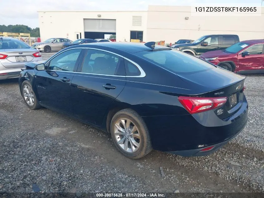 1G1ZD5ST8KF165965 2019 Chevrolet Malibu Lt