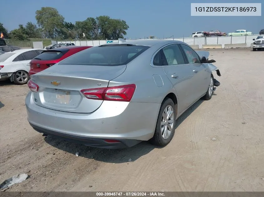 2019 Chevrolet Malibu Lt VIN: 1G1ZD5ST2KF186973 Lot: 39945747