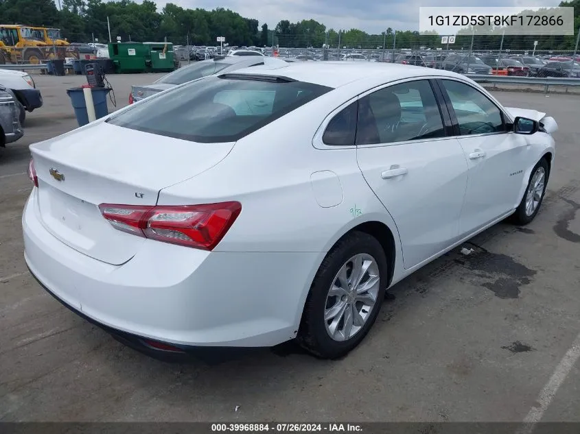 1G1ZD5ST8KF172866 2019 Chevrolet Malibu Lt