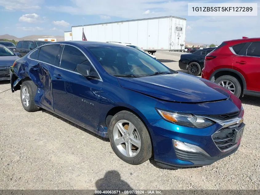 2019 Chevrolet Malibu 1Ls VIN: 1G1ZB5ST5KF127289 Lot: 40063571