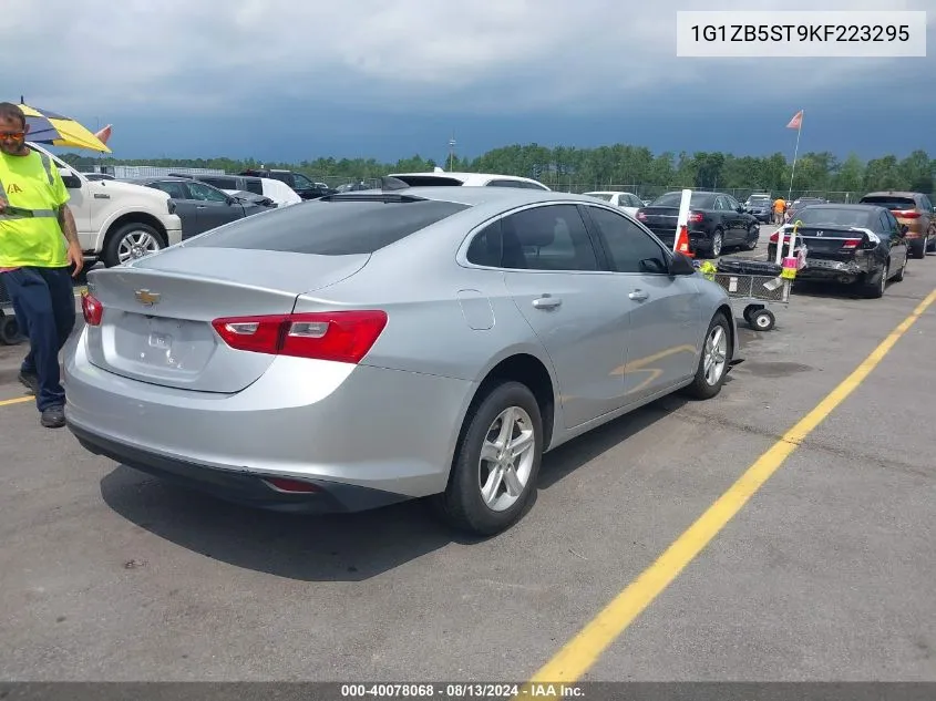 2019 Chevrolet Malibu 1Ls VIN: 1G1ZB5ST9KF223295 Lot: 40078068