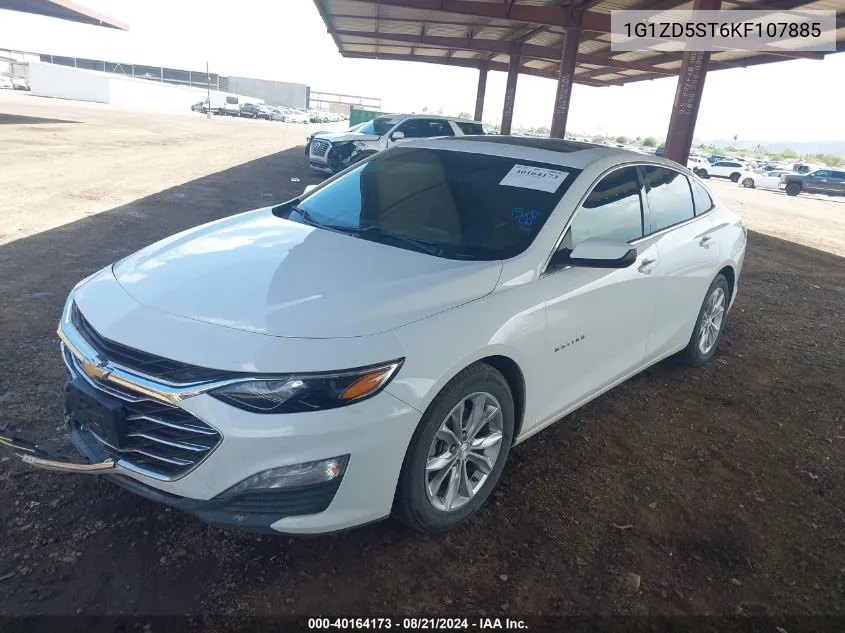 1G1ZD5ST6KF107885 2019 Chevrolet Malibu Lt