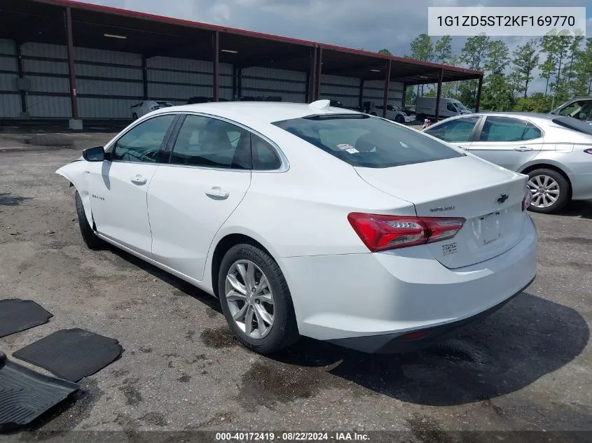 2019 Chevrolet Malibu Lt VIN: 1G1ZD5ST2KF169770 Lot: 40172419