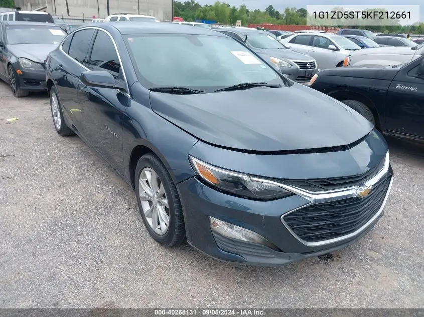 1G1ZD5ST5KF212661 2019 Chevrolet Malibu Lt