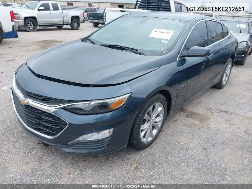 1G1ZD5ST5KF212661 2019 Chevrolet Malibu Lt