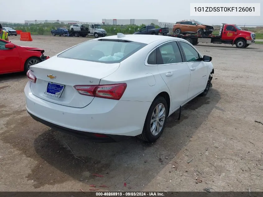 1G1ZD5ST0KF126061 2019 Chevrolet Malibu Lt