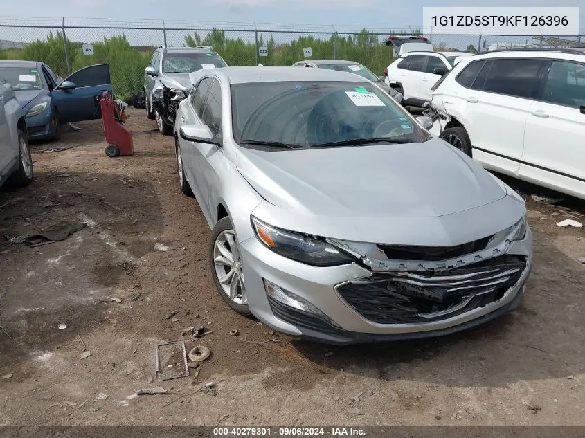 2019 Chevrolet Malibu Lt VIN: 1G1ZD5ST9KF126396 Lot: 40279301