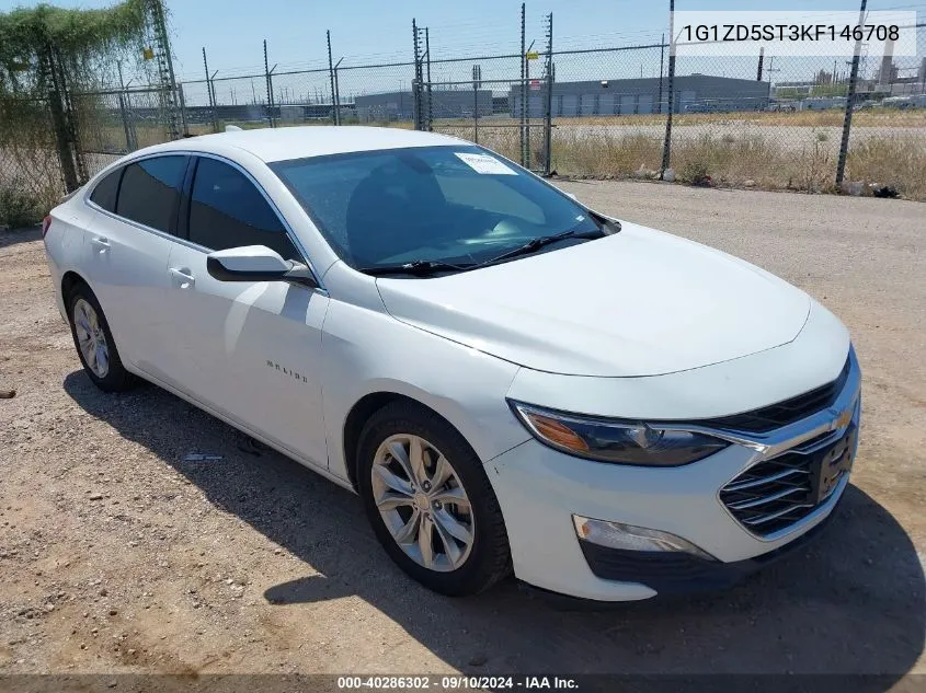 2019 Chevrolet Malibu Lt VIN: 1G1ZD5ST3KF146708 Lot: 40286302