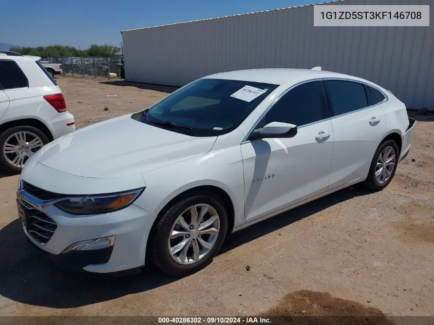 1G1ZD5ST3KF146708 2019 Chevrolet Malibu Lt