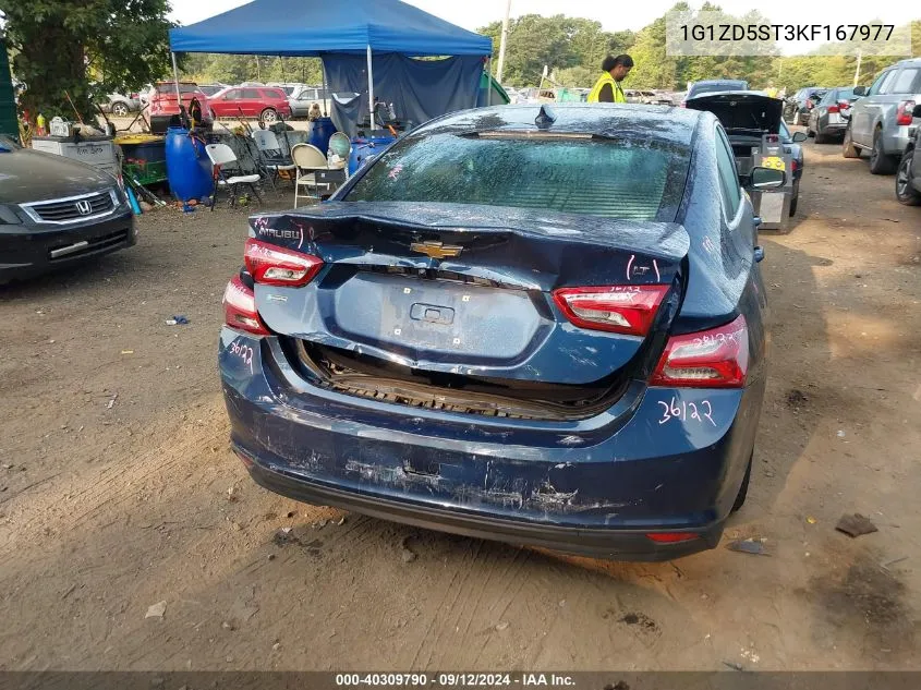 1G1ZD5ST3KF167977 2019 Chevrolet Malibu Lt