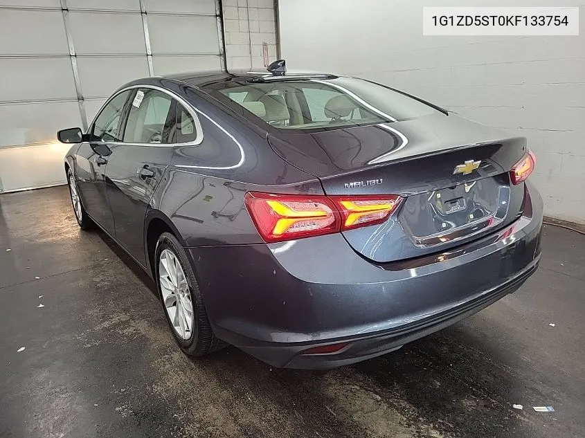 2019 Chevrolet Malibu Lt VIN: 1G1ZD5ST0KF133754 Lot: 40318521