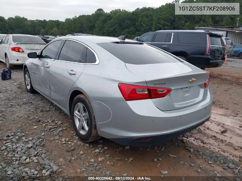 1G1ZC5ST7KF208906 2019 Chevrolet Malibu 1Fl