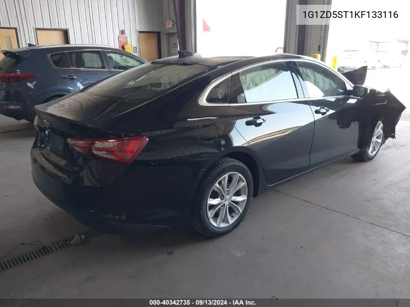 1G1ZD5ST1KF133116 2019 Chevrolet Malibu Lt